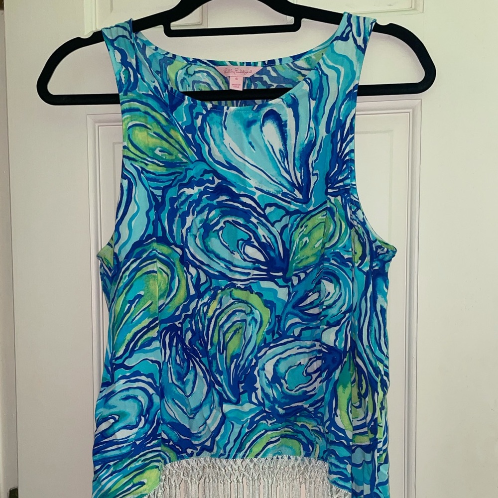 Lilly Pulitzer - Sonya fringe Top - Women’s size 6
